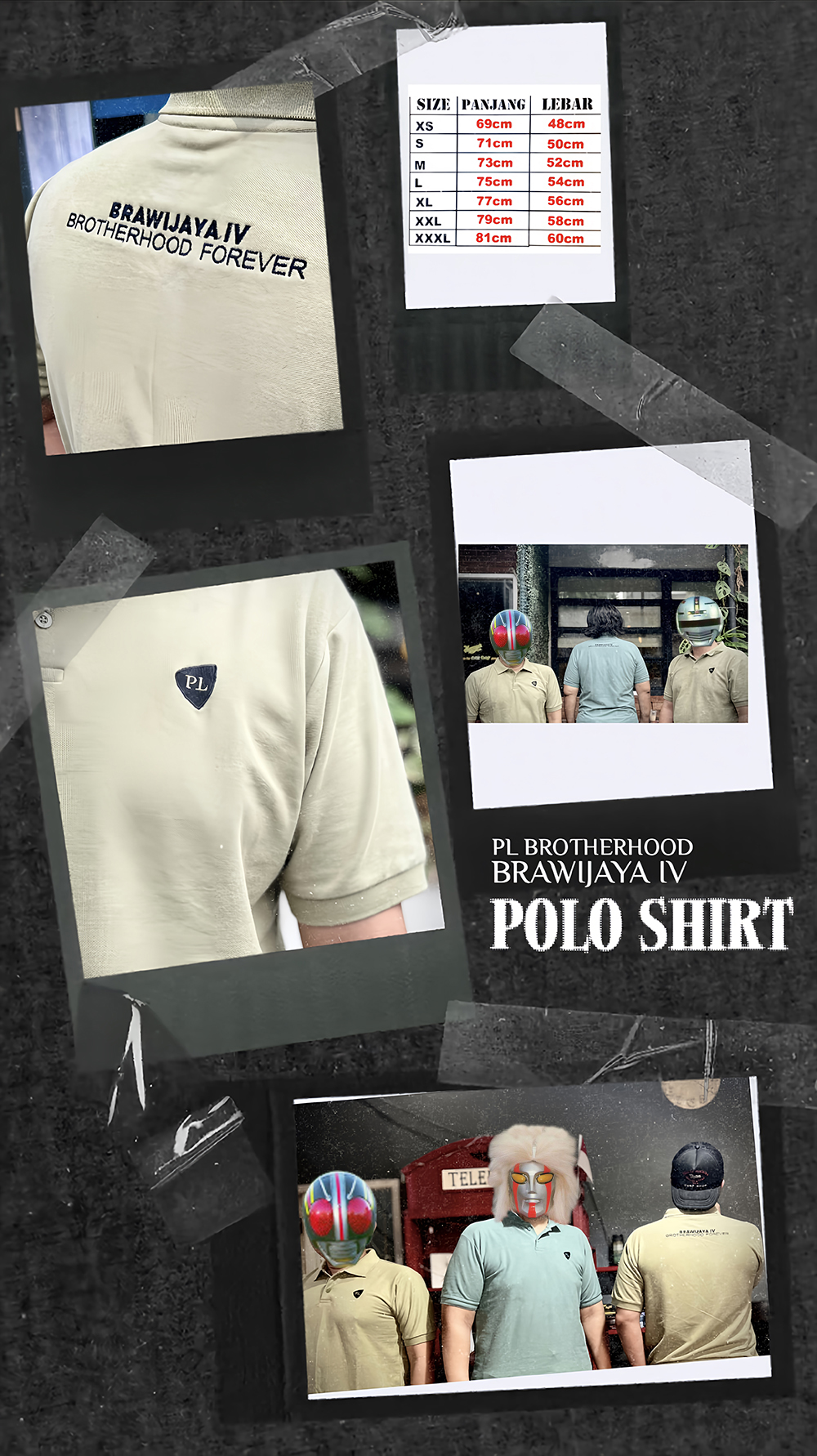 pl polo shirt poster